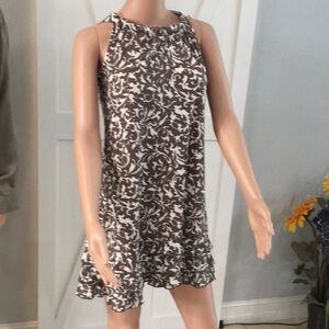 MSK Petite 3-tier Ruffled dress